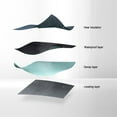 thumbnail image 3 of HLONK Washing Machine Cover Waterproof Dustproof Washer Dryer Cover with Zipper for Front-loading Machine, 3 of 8