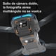 thumbnail image 4 of Mini drone Axnen 8K XT9 dual cámara HD 2.4GHz 3 baterías Gris oscuro, 4 of 7