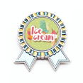 thumbnail image 1 of Paleta verde dulce helado patron Insignia broche Medalla ganadora, 1 of 3