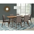 thumbnail image 2 of Redbridge 7-piece Rectangular Dining Set Natural Walnut, 2 of 8