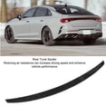 thumbnail image 3 of Car Rear Lower Bumper Wing Lip Diffuser, Rear Trunk Spoiler Reduced Wind Proof 120cm Sporty Look ABS Replacement for  K5 2019 to 2023, 3 of 8