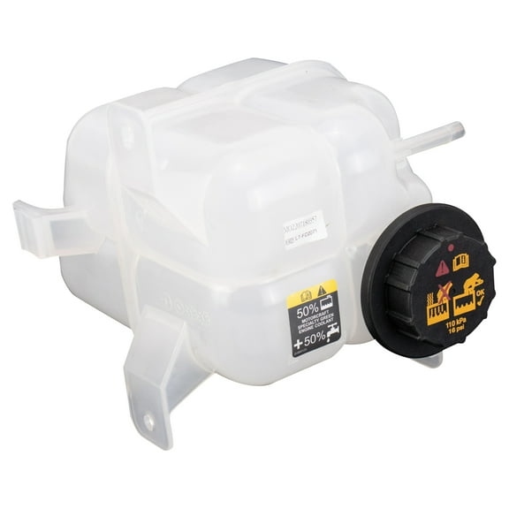 TRQ Radiator Coolant Reservoir Expansion Tank Overflow Bottle Compatible with 2007-2014 Ford Edge 2007-2015 Lincoln MKX FO3014145