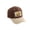 Coffee, variant on Girls Baseball Caps Breathable and Soft Sport Ball Cap Youth Flat Brim Fashion Outdoor Hats Beach Holiday Cap Navy One Size