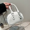 thumbnail image 2 of Bolso pequeño y redondo de diseño de nicho de alto valor para mujer, nuevo bolso bandolera versátil de moda 2025., 2 of 5