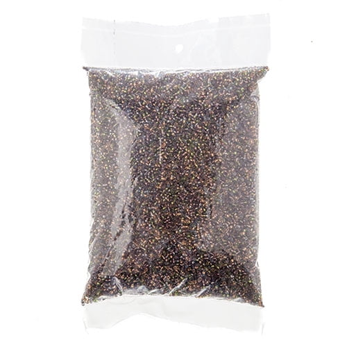 John Bead Czech Glass Seed Beads 10/0 (500g) Crystal-lined Earthtone Mix Bead