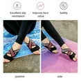thumbnail image 4 of Calcetines de yoga para mujer, cinco dedos de los pies, zapatos de pilates, correas cruzadas para fitness, calcetines de yoga antideslizantes para interiores, 4 of 8