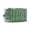 Dark Green, variant on Wavy Pattern Pouch, Large Waterproof PVC Glossy Makeup Organizer, Portable Toiletry Cosmetic Bag For Travel Brush Storage(Yellow)