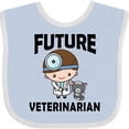 thumbnail image 3 of Inktastic Vet Future Veterinarian Boys Baby Bib, 3 of 4