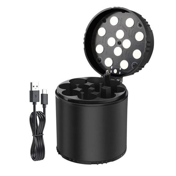 3A AA Lithium Batteries Charger for 8pcs AA &4pcs 3A Battery Charging Adapter Storage Box for Long Last Performances