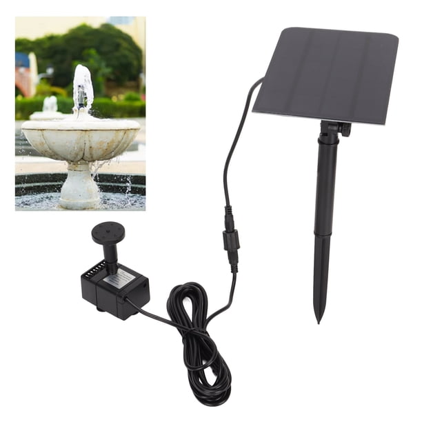 Bomba de Estanques de Fuente Solar 200L/H Bomba de Agua USB USB Bomba de Jardín de Jardín