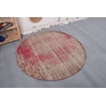 thumbnail image 3 of 4.7x4.7 ft Accent Rug, Vintage Rugs, Turkish Rug, Bedroom Rug, Kitchen Rug, 3 of 9