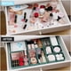 thumbnail image 2 of CHANCETSUI Juego de organizador de cajones apilables de 11 piezas, bandejas organizadoras de cajones de escritorio de varios tamaños, contenedores de almacenamiento para guardar maquillaje, papelería,, 2 of 5