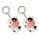 thumbnail image 5 of AURARMLET 2Ud Llavero Original Con De Vaca Para Bag Pendant Y Diaria, 5 of 8
