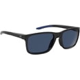 thumbnail image 2 of Under Armour Mens Ua 0006/S Round Sunglasses Black/Blue 58 Millimeters, 2 of 8