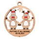 thumbnail image 1 of De Madera Ahueca Hacia Fuera El Árbol De Navidad Que Cuelga El Regalo Colgante Para Amigos Y Familiares Inevent HA044561-02, 1 of 6
