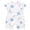 Blue, variant on Akiihool Baby Girl Onesies Infant Girl Romper Baby Girls Solid Color Bodysuit Toddler (Blue,12-18 Months)