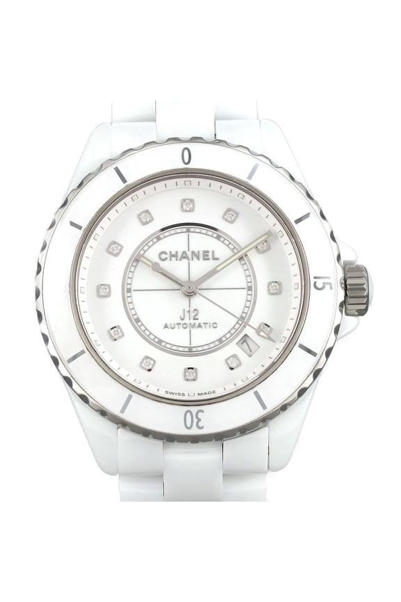 Pre-Owned Chanel J12 Caliber 12.1 38mm Ceramic 12P Automatic Watch H5705