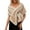 Khaki, variant on MEICHEN Shawl Wraps for Women, Luxurious Faux Fur Knowledge Scarf Wrap Lady Collar Shruging Cape Wedding Dinner Party Poncho, Fall Winter Fashion Accessories
