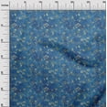 thumbnail image 2 of oneOone Velvet Medium Blue Fabric Batik Fabric For Sewing Printed Craft Fabric By The Yard 58 Inch Wide, 2 of 5