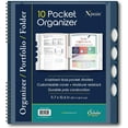 thumbnail image 1 of shiyou-10 Pocket Poly Folder, 12.2 x 11, Color Will Vary (35910), 1 of 4