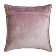 thumbnail image 3 of The HomeCentric Decorative Throw Pillow Cases Purple 20"x20" (50x50 cm) Velvet Quilted, Embroidery & Geometric Cushion Covers For Sofa, Geometric Modern Style - Quilted Stria, 3 of 3