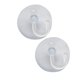 thumbnail image 3 of 10 unids Baño de la cocina de la cocina Transparente Transparente Strong Suction Cup Hook Ring Panchas Vacuum Sucker Clear Sucker, 3 of 5