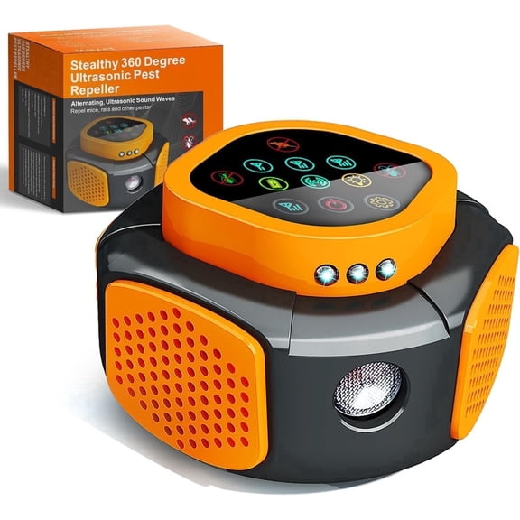 Ultrasonic Pest Repeller Plug In, Electronic Pest Control for Roaches, Mice, Mosquitoes, Spiders and Ants, Indoor Use