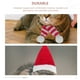 thumbnail image 2 of KAKOWELY 4 juegos de disfraces navideños de animales pequeños, estilo navideño, gorro y bufanda de conejillo de indias., 2 of 5