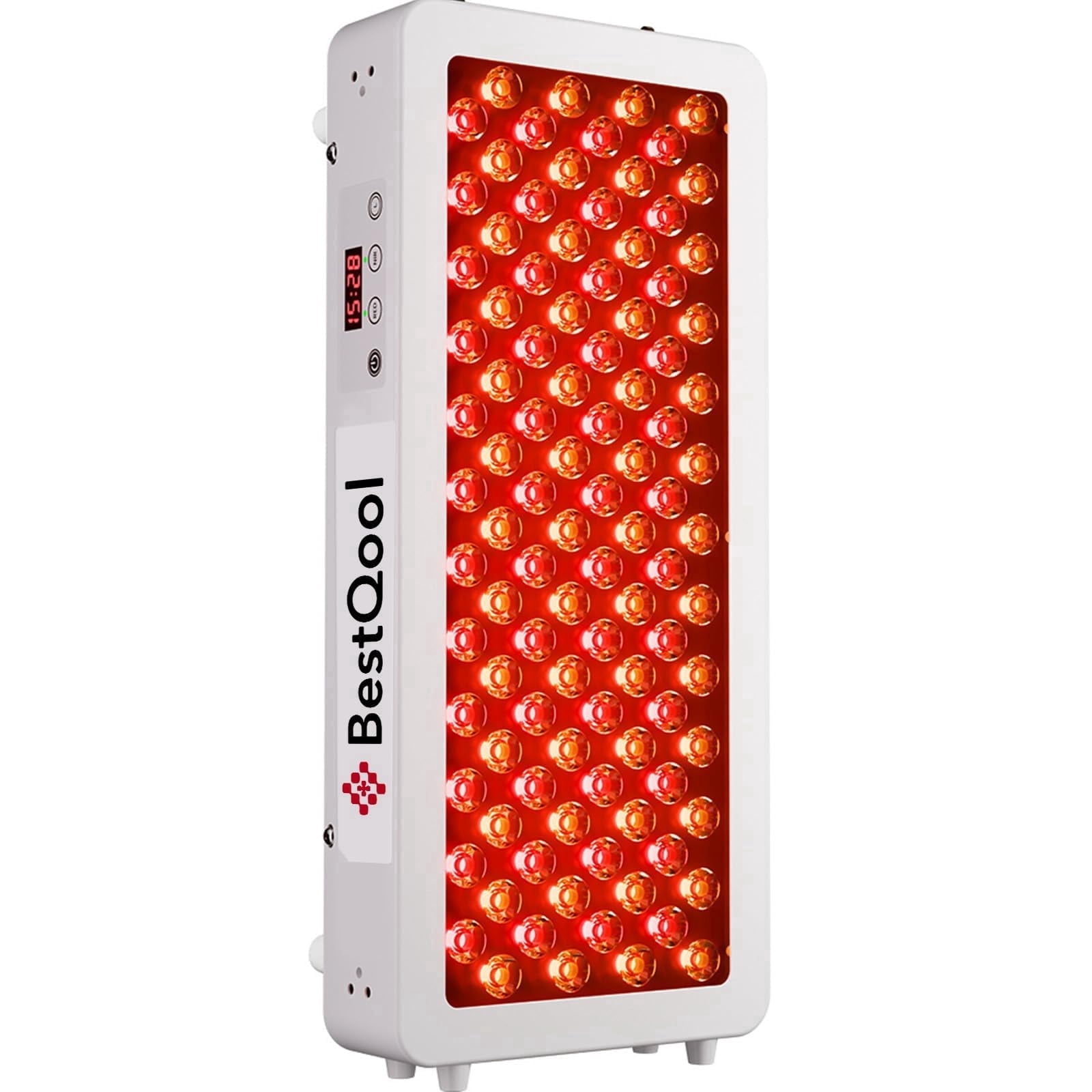 BestQool Red Light Therapy for Face and Body, 4 Wavelengths Infrared Panel, 100 Elite Grade Dual Chip LEDs, Modular Design, 160W