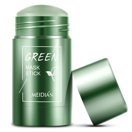 HailiCare 40g Green Tea Face Pack,Daub Type Oil Control Cleanser Moisturizer Acne Blackhead Remover