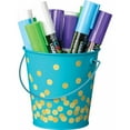 thumbnail image 3 of (2 pack) Teacher Created Resources Teal Confetti Bucket, Set of 6, 3 of 3