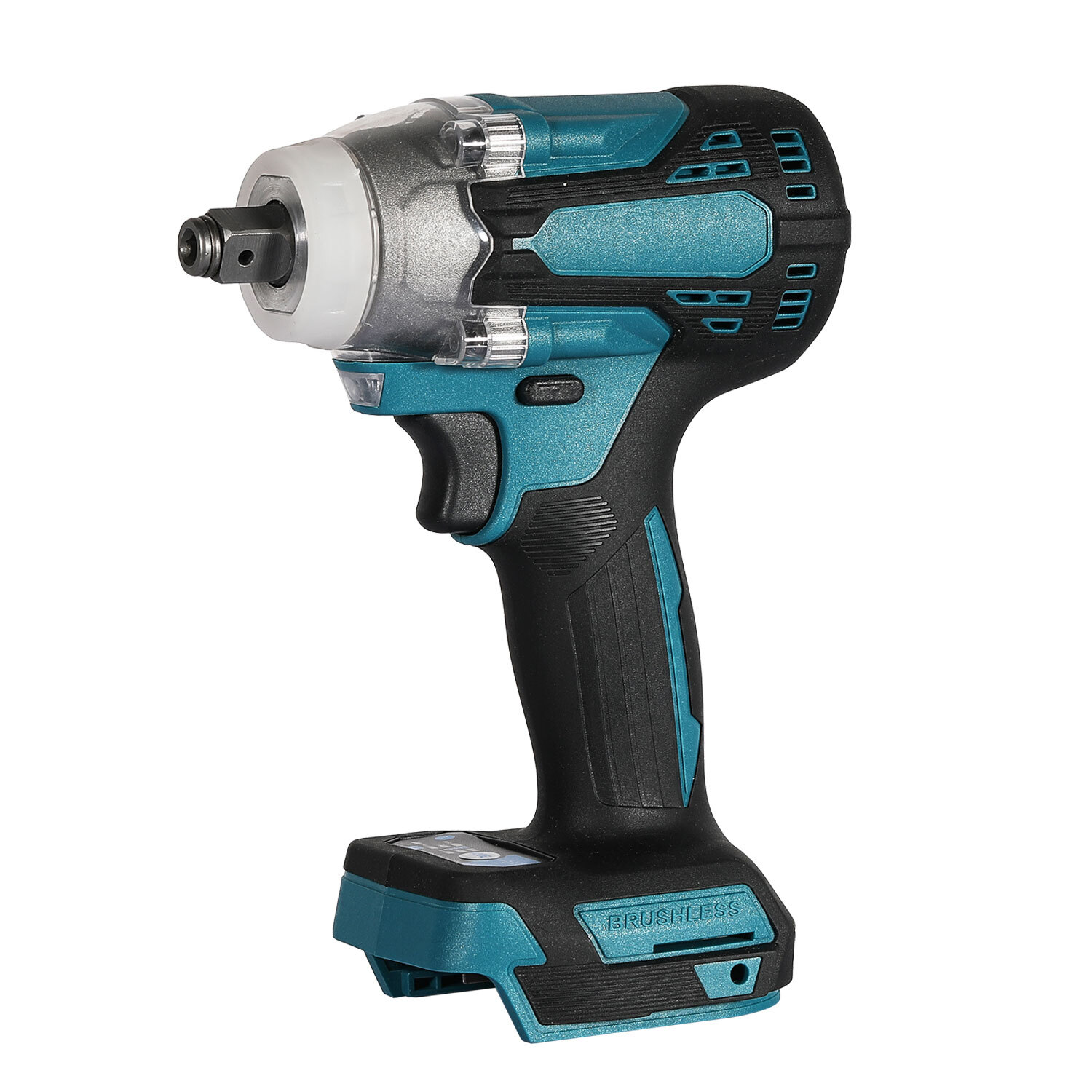 Hanru Cordless Impact Wrench 1/2 inch, 20V Brushless Impact Gun, High