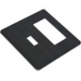 thumbnail image 3 of Nadoabtm Outlet Covers Vintage Black Wood Texture Rustic 1 Toggle 1 Rocker Combination Decorative Wall Plate Light Switch Cover Plate Electrical Switch Plates for Farmhouse Home Decor, 3 of 8