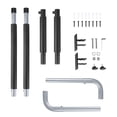 thumbnail image 3 of 1 Pair of Wall Mount Storage Rack for Car Rooftop Cargo Box Paddle Board Surfboard Kayak Black 2, 3 of 7