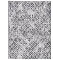 thumbnail image 2 of SAFAVIEH Courtyard Kerry Geometric Indoor/Outdoor Area Rug, Black/Grey, 5'5" x 7'7", 2 of 8