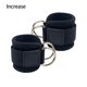 thumbnail image 5 of Naiovety 1 par de correas de tobillo para Fitness, Protector de articulación de bloqueo, soporte para ejercicio, entrenamiento de gimnasia, Crunch, Ropa Deportiva, Zapatos Negro SG Naiovety OD028202-02, 5 of 6