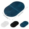 thumbnail image 4 of Wosthever Almohadilla de drenaje Bandeja Taza Estera de secado Resistente al calor Cojín resistente al desgaste Vajilla para el hogar Almohadillas Mantel Organizadores de utensilios de cocina Blanco Wosthever HA063827-01B, 4 of 6