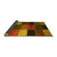 thumbnail image 2 of Ahgly Company Indoor Rectangle Patchwork Yellow Transitional Area Rugs, 7' x 9', 2 of 4