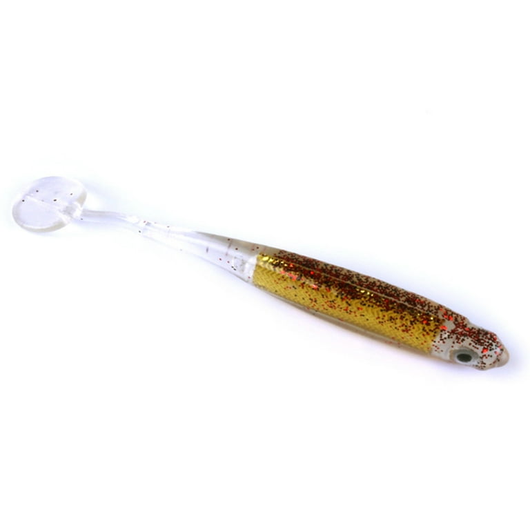 Welling Artificial Fishing Lure Soft Worm Swimbait Jig Head Fly