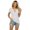 White, variant on FJUCHAI Womens Short Sleeve T Shirts V Neck Loose Summer Tees Basic Tunic T Short Sleeve Tee Casual Tops S-XXL