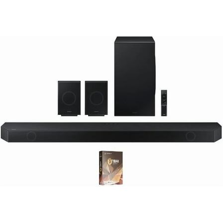 Samsung HW-Q990D 11.1.4ch Soundbar with True Dolby Atmos Sound and 3 Year Amber Protection Plan (2024)