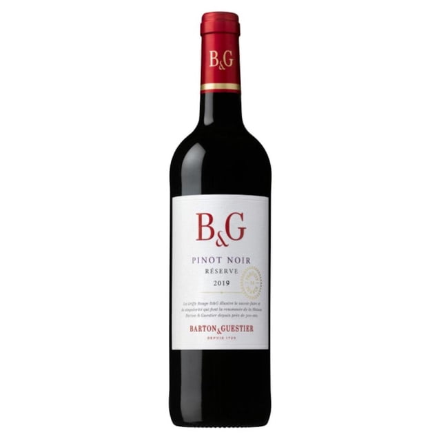 Pack de 4 Vino Tinto Barton & Guestier Reserve Pinot Noir 750 ml