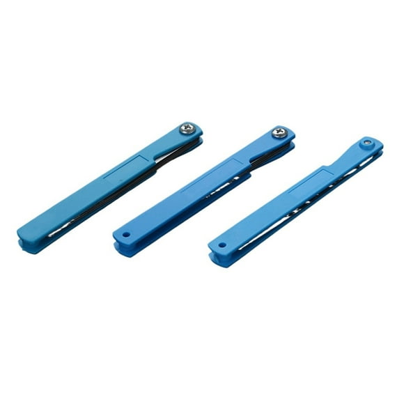 Measurement Height Limit Gauge Tools 17 Blade Thickness Tappet Valve Feeler Gauge Set Filler Measuring Ruler Tool ,Easy to Use