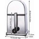 thumbnail image 3 of Hand Crank Ice Breaker, Household Ice Breaker, Mini Portable Ice Shaver, Manual Ice Breaker for Snow Cone, Slush, Shaved Ice, 3 of 5