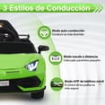 thumbnail image 4 of Montable Electrico Infantil Deportivo Honey whale BDQ-018 Verde, 4 of 6