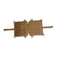 thumbnail image 2 of Bolsa para reposabrazos de silla de Camping, organizador de bolsillo lateral, bolsa de almacenamiento portátil multifuncional, bolsa para artículos co Marrón, 2 of 8