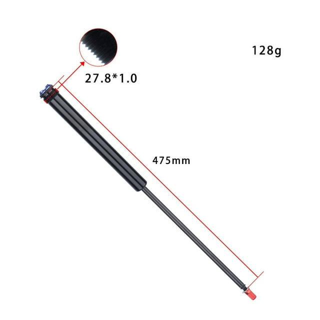 Splihome Fourche de Suspension de Vélo Barre Pneumatique Pièces de Réparation pour Vtt 27.5 Po