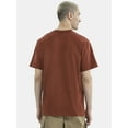 thumbnail image 4 of No Boundaries Warms Basic Crewneck Tee with Short Sleeves, 2-Pack, Men's, 4 of 7