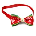 thumbnail image 3 of 20 Pcs Collier à Thème de Noël Ajustable Nœud Papillon Collier pour Chien Chat Style Mixte, 3 of 9