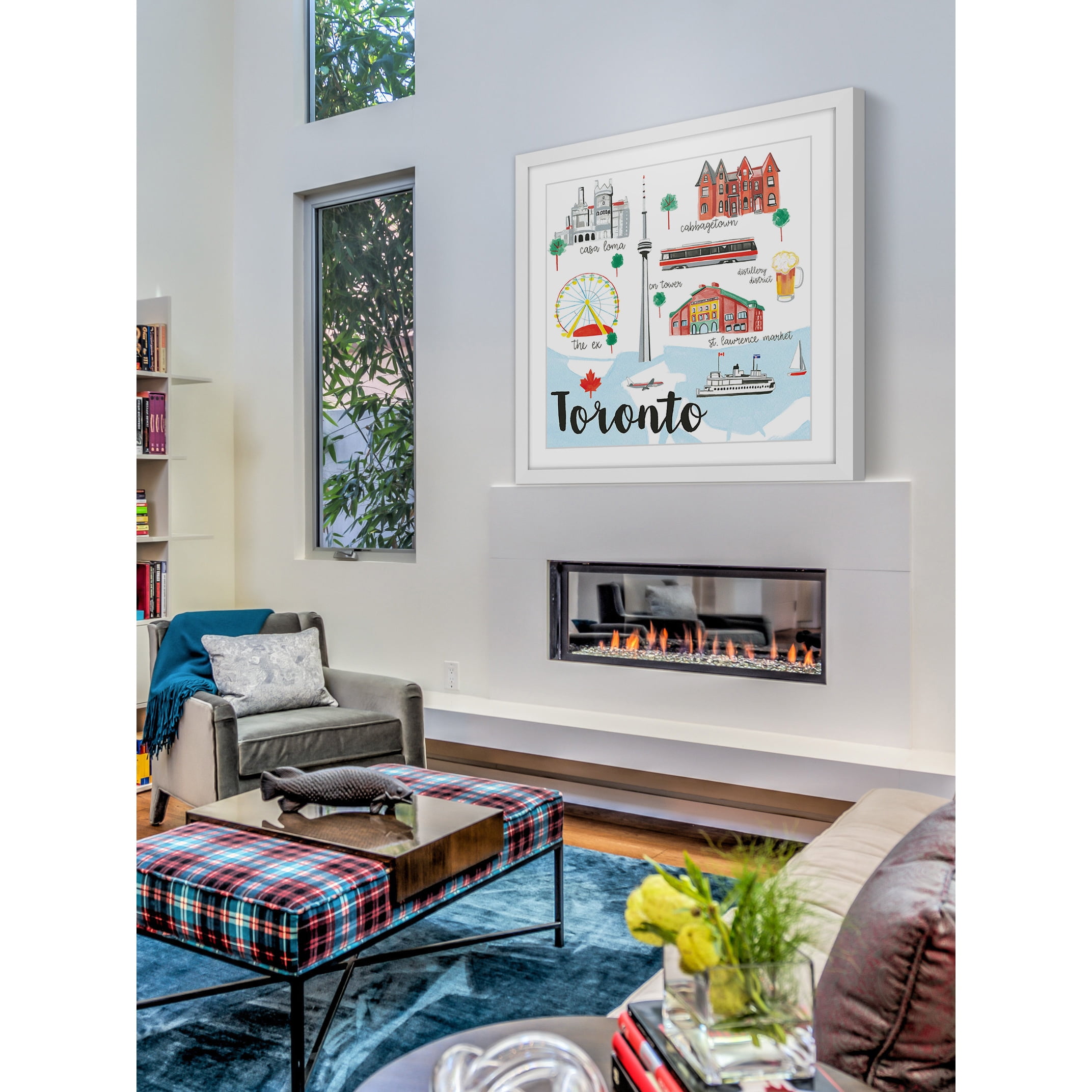 Marmont Hill "Canada Life" by Molly Rosner Framed Painting Print